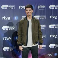 Alfred en la rueda de prensa del final de 'OT 2017'