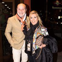 Carmen Borrego y José Carlos Bernal en la fiesta del 36 cumpleaños de Kike Calleja