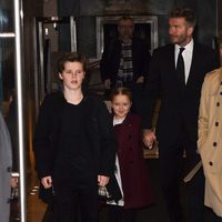 Familia Beckham en la Semana de la Moda de Nueva York 2018