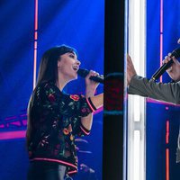 Aitana y Cepeda interpretan 'No puedo vivir sin ti' en la fiesta final de 'OT 2017'