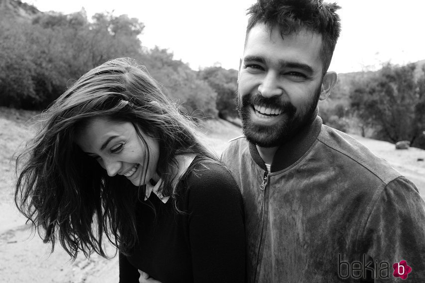 Ana de Armas y Alejandro Pineiro muy sonrientes y felices