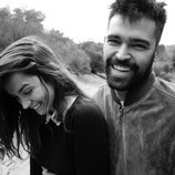 Ana de Armas y Alejandro Pineiro muy sonrientes y felices