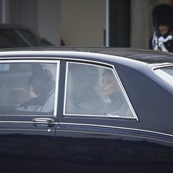 Marie de Dinamarca en el cortejo fúnebre de Enrique de Dinamarca camino a Amalienborg