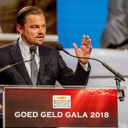 Leonardo DiCaprio en la Goed Geld Gala 2018