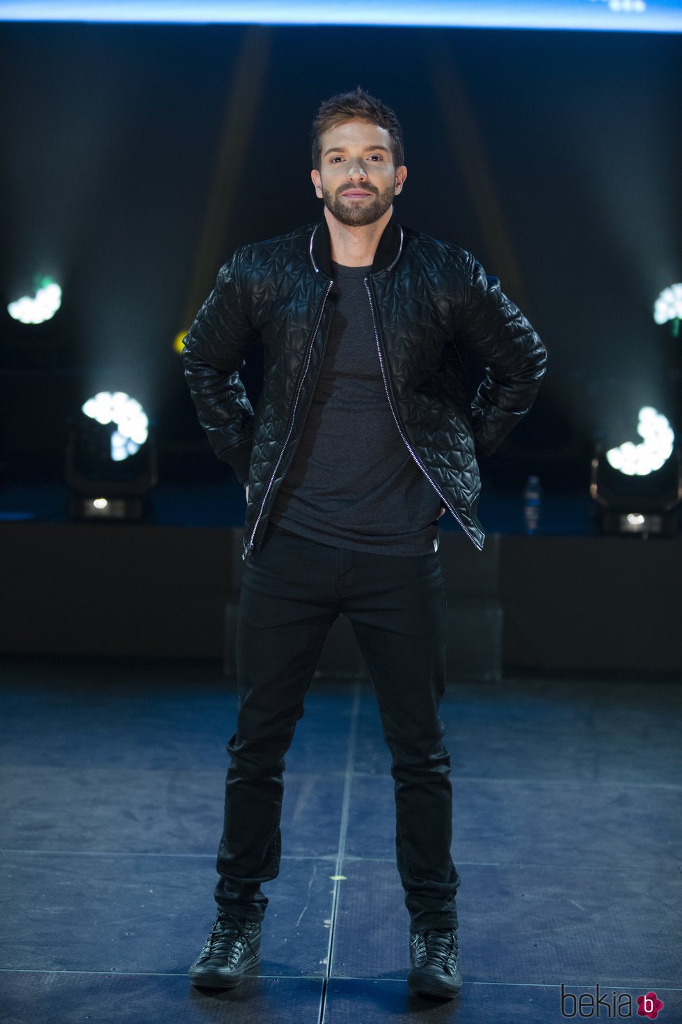 Pablo Alborán durante la presentación de su nuevo 'Tour Prometo'