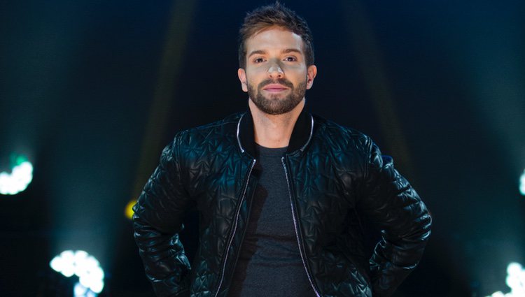 Pablo Alborán durante la presentación de su nuevo 'Tour Prometo'