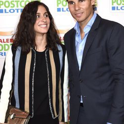 Xisca Perelló mira a Rafa Nadal en la Goed Geld Gala 2018