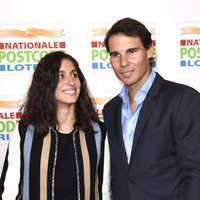 Xisca Perelló mira a Rafa Nadal en la Goed Geld Gala 2018