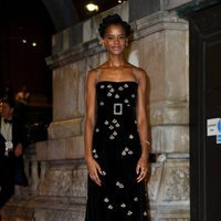 Letitia Wright en la alfombra roja de los Premios BAFTA 2018