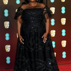 Octavia Spencer en la alfombra roja de los Premios BAFTA 2018