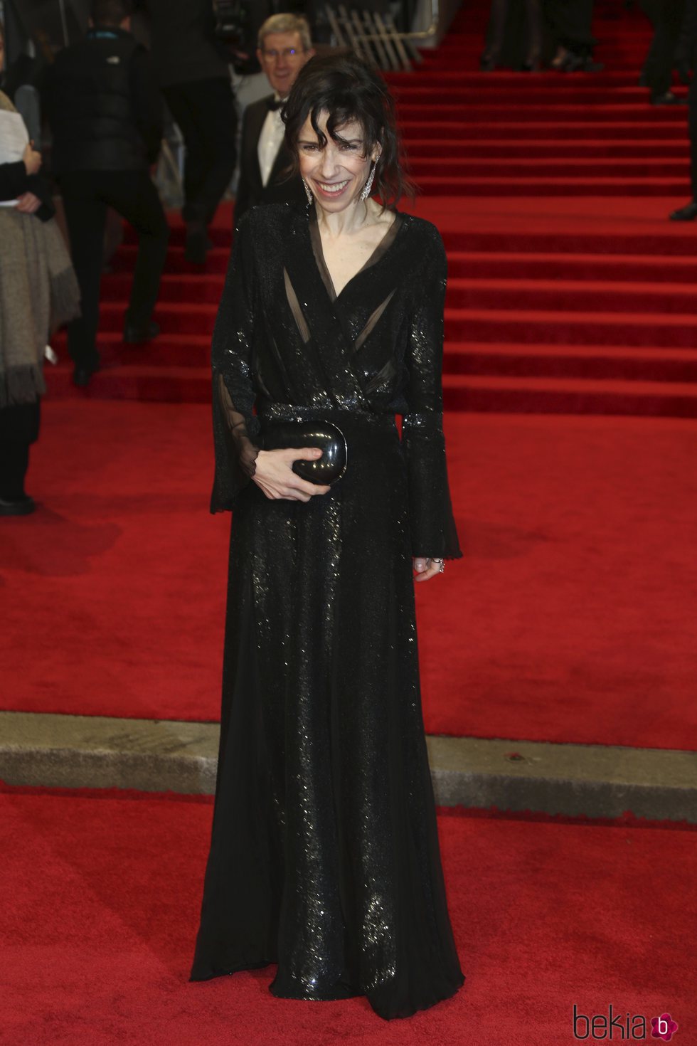 Sally Hawkins en la alfombra roja de los Premios BAFTA 2018