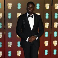 Daniel Kaluuya en la alfombra roja de los Premios BAFTA 2018