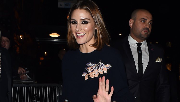 Olivia Palermo en la fiesta de Vogue tras los BAFTA