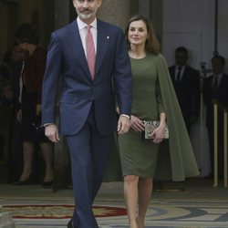 Los Reyes Felipe y Letizia en la entrega de los Premios Nacionales de Deporte 2016