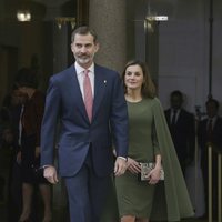 Los Reyes Felipe y Letizia en la entrega de los Premios Nacionales de Deporte 2016