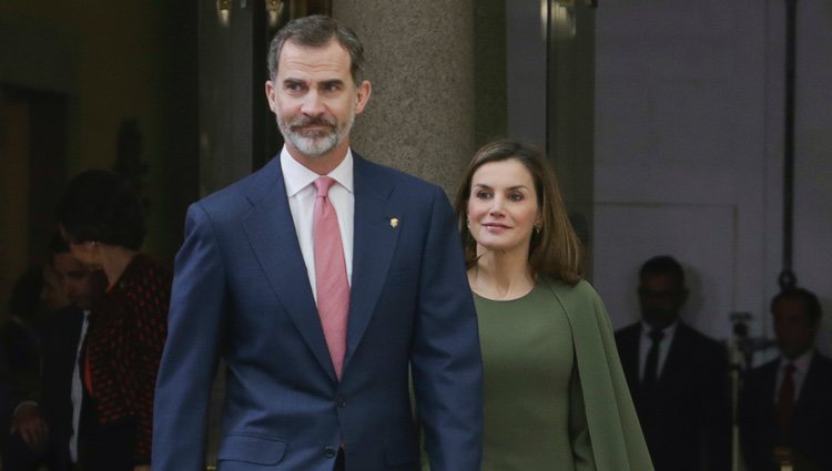 Los Reyes Felipe y Letizia en la entrega de los Premios Nacionales de Deporte 2016