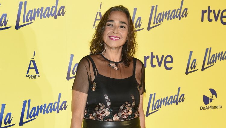 María Isabel Díaz en el estreno de 'La llamada'