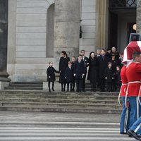 La Familia Real Danesa despide a Enrique de Dinamarca en su funeral