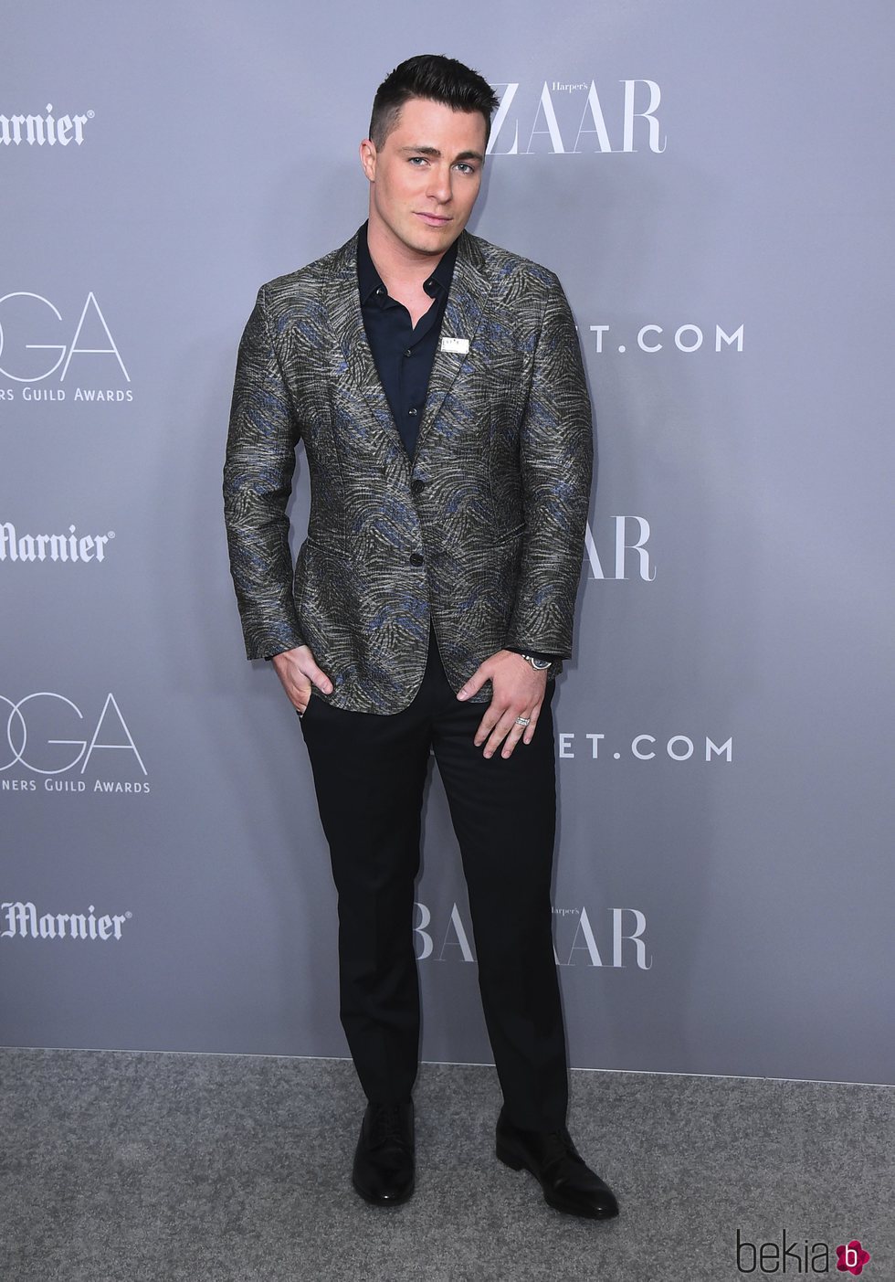 Colton Haynes en los premios CDG