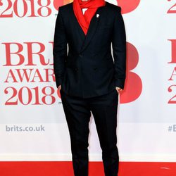 Justin Timberlake en la alfombra roja de los Brit Awards 2018