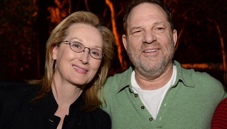 Harvey Weinsteins y Meryl Streep juntos en Los Ángeles