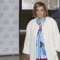 María Teresa Campos abandona el hospital tras recibir el alta tras sufrir una suboclusión intestinal