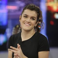 Amaia aplaudiendo en 'El Hormiguero'