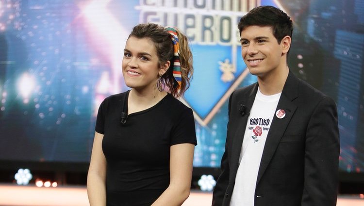 Amaia y Alfred, sonrientes en 'El Hormiguero'