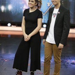 Amaia y Alfred, sonrientes en 'El Hormiguero'