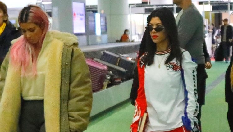 Kim y Kourtney Kardashian llegan a Tokyo