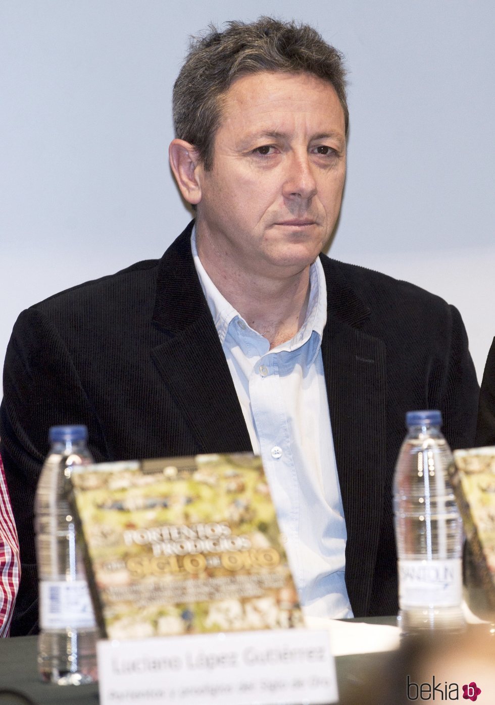 Alonso Guerrero en la presentación de 'Portentos y prodigios del Siglo de Oro'