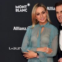 Carmen Jordá y Christoph Grainger en los Premios Laureus 2018