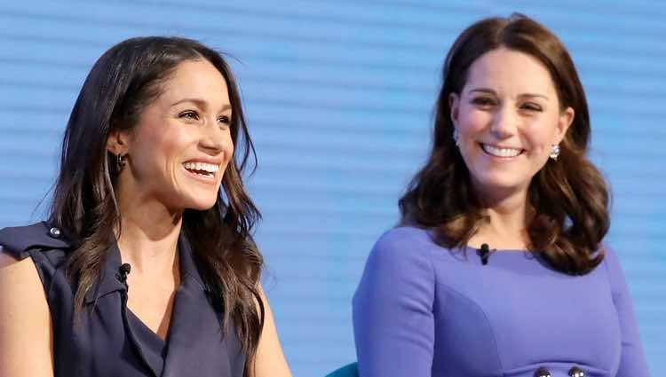 Meghan Markle y Kate Middleton, muy cómplices en el Forum de la Royal Foundation