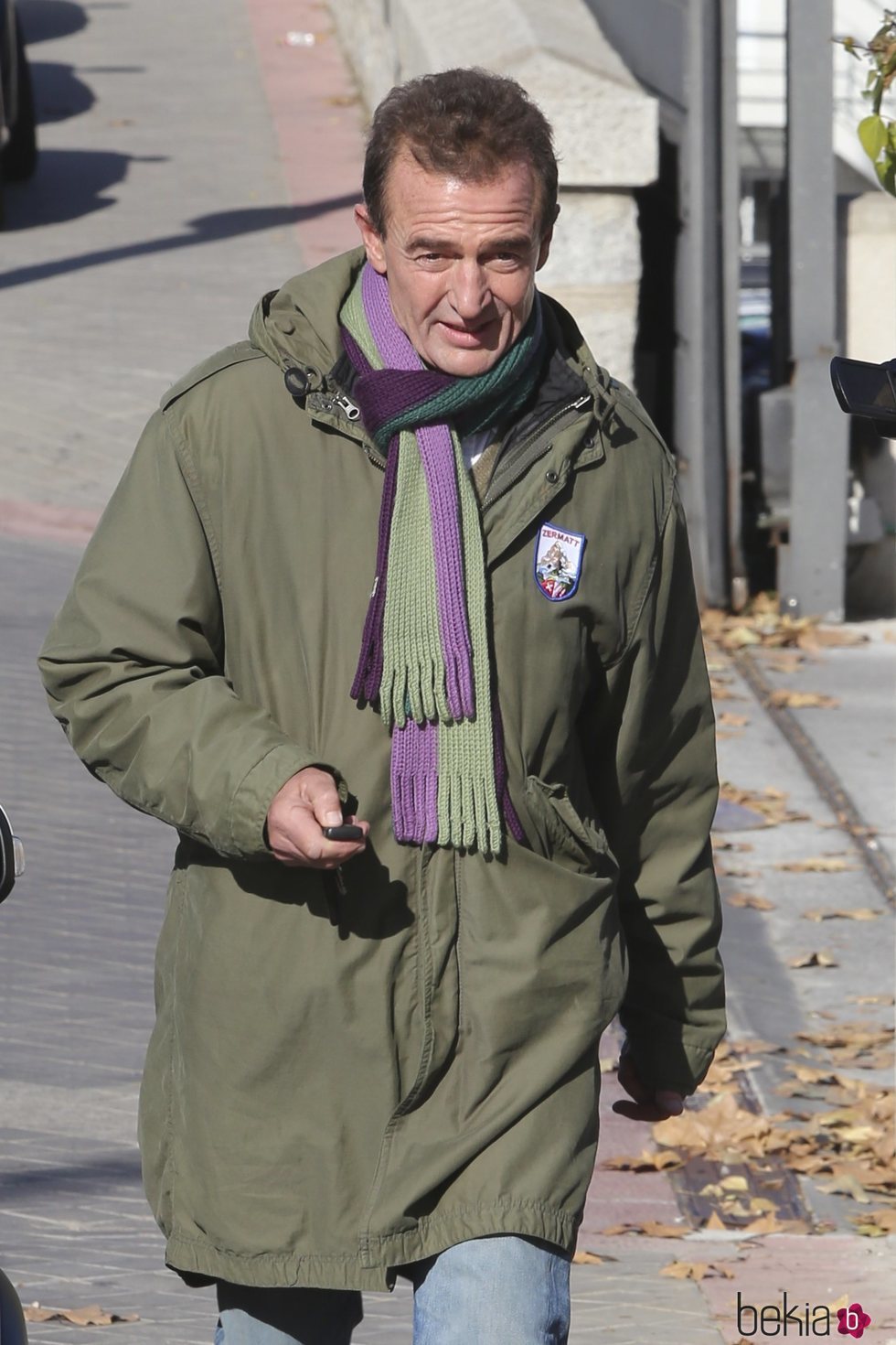 Alessandro Lequio paseando por Madrid