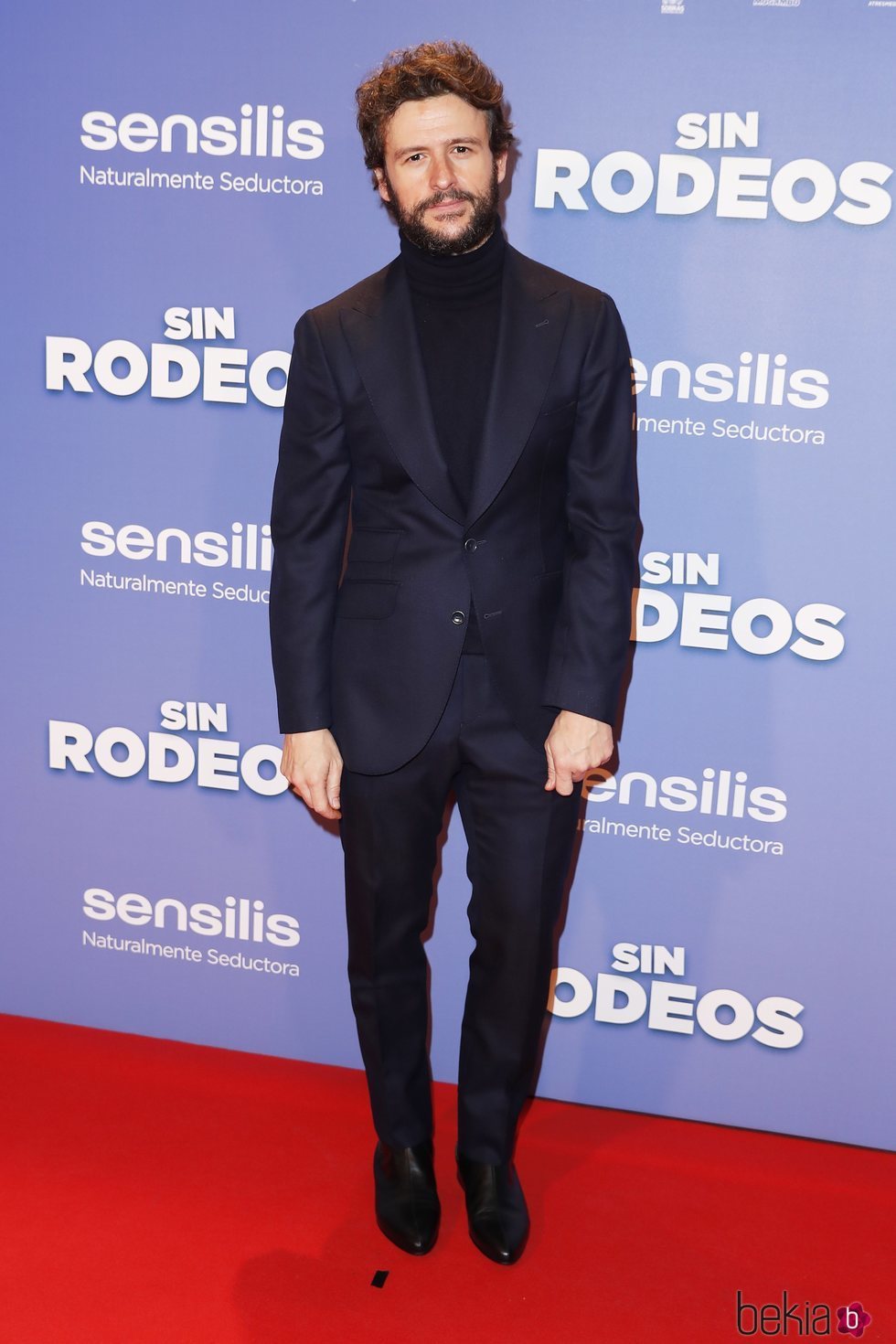 El actor Diego Martín en la premier de la película 'Sin Rodeos'