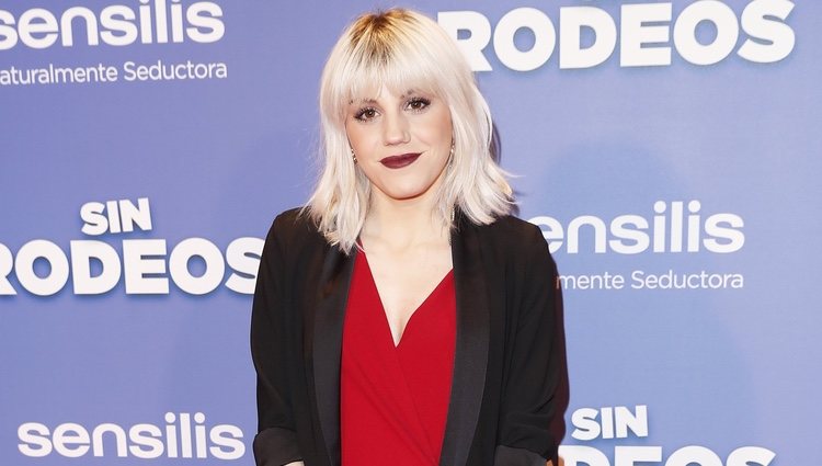 Angy en la premier de la película 'Sin Rodeos'