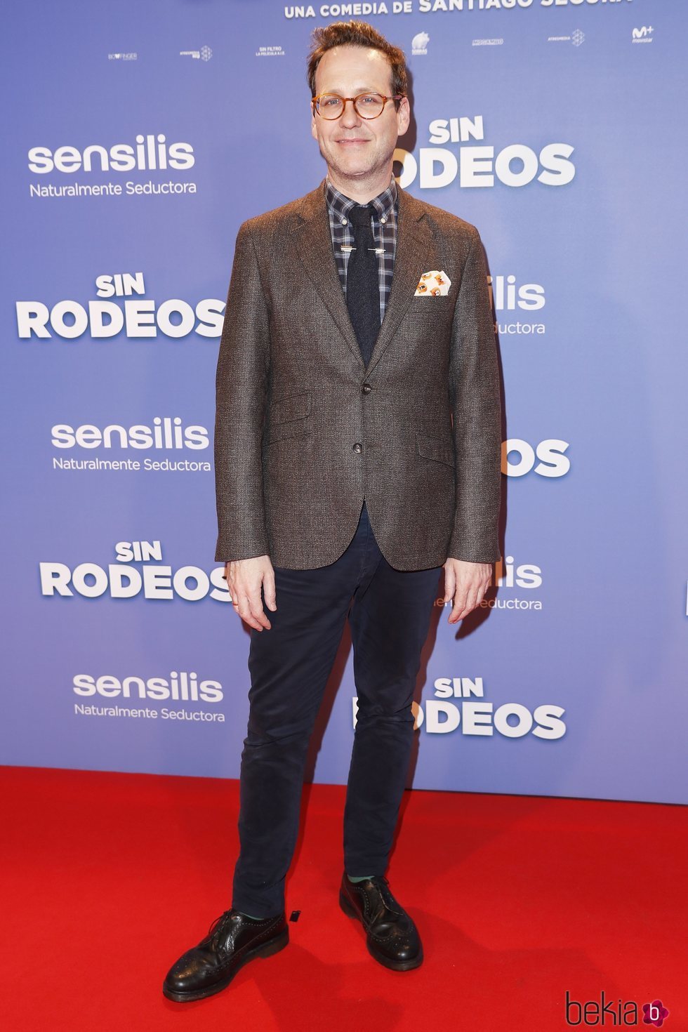 Joaquín Reyes en la premier de la película 'Sin Rodeos'