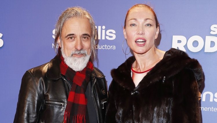 Sergi Arola y Silvia Fominaya en la premier de la película 'Sin Rodeos'