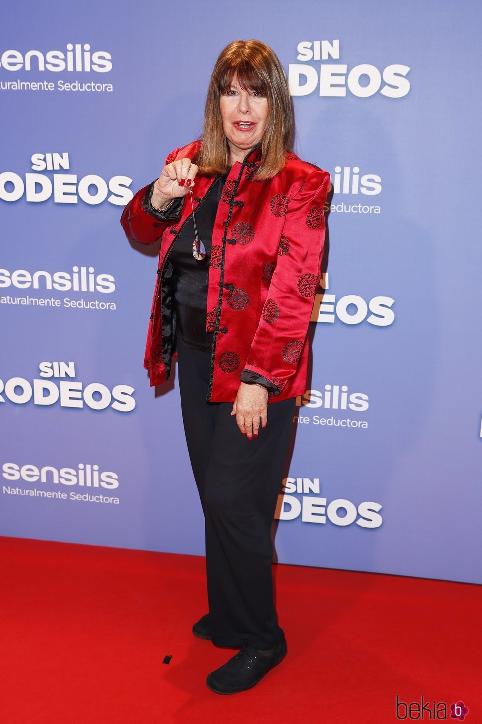 Esperanza Gracia en la premier de la película 'Sin Rodeos'