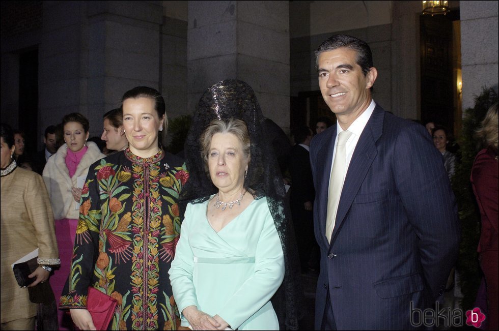 Cristina de Borbón Dos Sicilias, Pedro López Quesada e Inés de Borbón Dos Sicilias