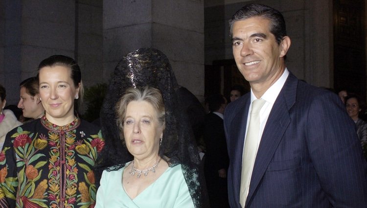 Cristina de Borbón Dos Sicilias, Pedro López Quesada e Inés de Borbón Dos Sicilias