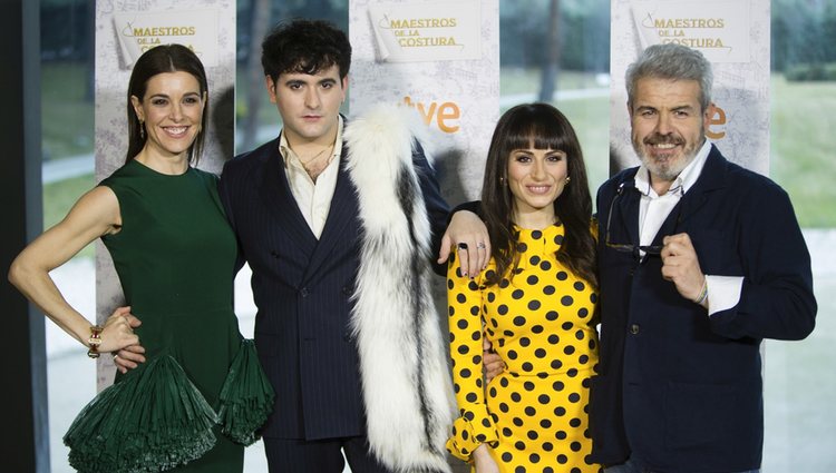 Raquel Sánchez Silva, Palomo Spain, María Escoté y Lorenzo Caprile