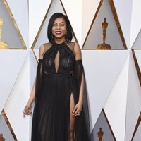 Taraji P. Henson en la alfombra roja de los Premios Oscar 2018