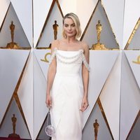 Margot Robbie en la alfombra roja de los Premios Oscar 2018