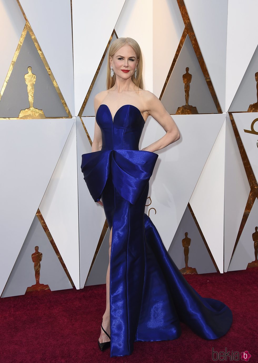 Nicole Kidman en la alfombra roja de los Premios Oscar 2018