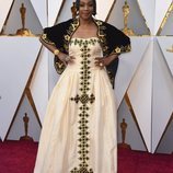 Tiffany Haddish en la alfombra roja de los Premios Oscar 2018