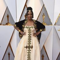 Tiffany Haddish en la alfombra roja de los Premios Oscar 2018