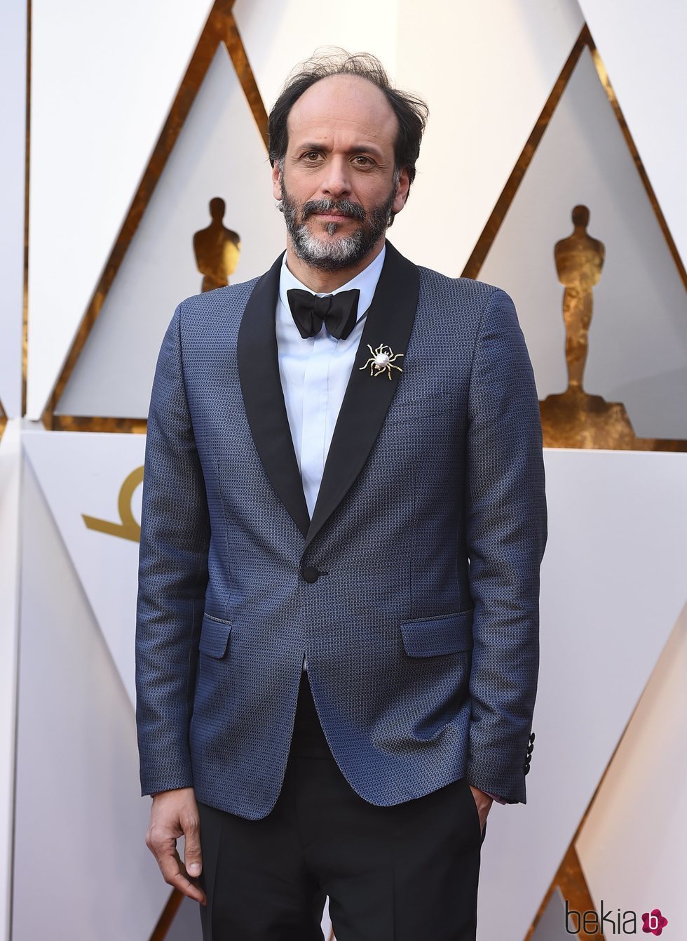 Luca Guadagnino en la alfombra roja de los Premios Oscar 2018