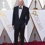 Christopher Plummer en la alfombra roja de los Premios Oscar 2018