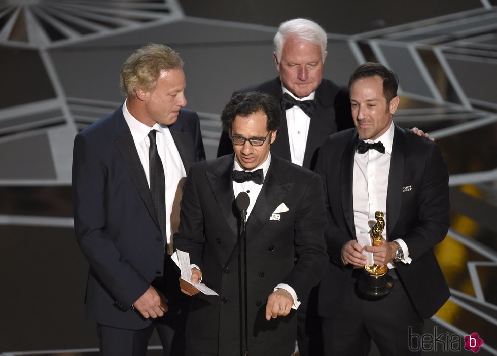 David Fialkow, Dan Cogan, James R. Swartz y Bryan Fogel ganan el Oscar 2018 a la mejor película documental